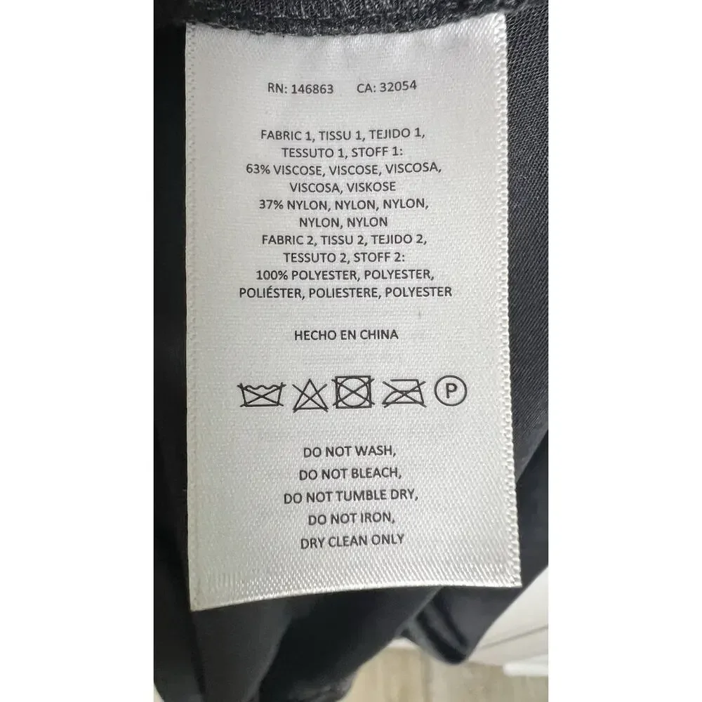 Anthropologie x Mare Knit Slip Twofer Black Midi Dress - Picture 10 of 13